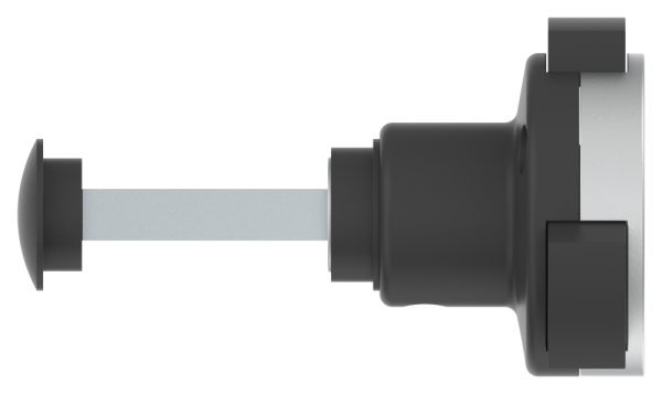 Sicherheitsknauf Aluminium mit 8x8 mm Drueckerstift einzeln-88.1115901