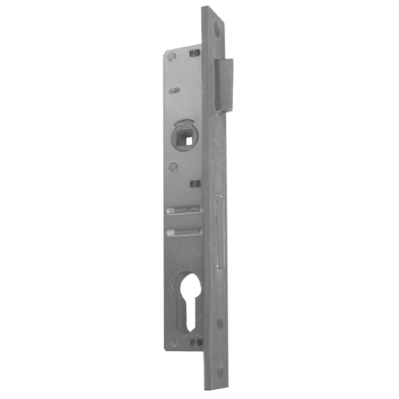 Einsteckschloss Stahl fuer JP Profil 30x30mm Axialabstand 82 mm verzinkt-89-11B13017X82-A.4