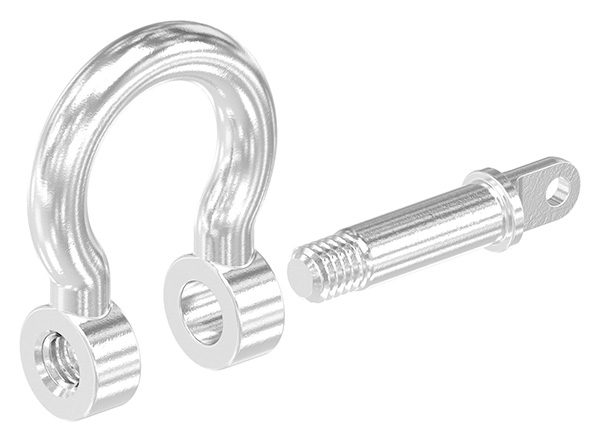 Gebogener Schaekel Edelstahl V4A M6 fuer Aussenbereich-88.1110005106