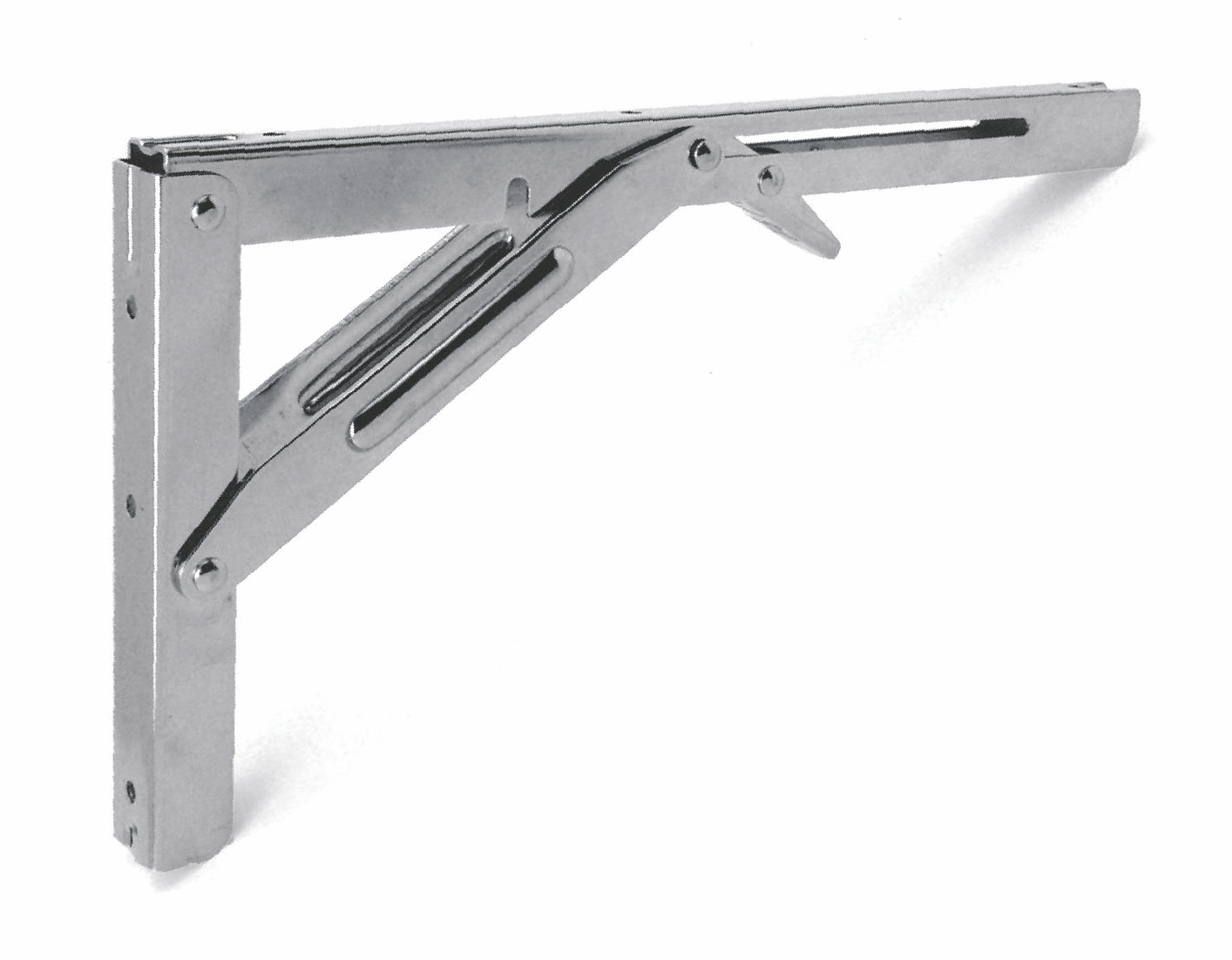 Tischplattenhalter klappbar 305 x 165 mm V2A-66-64-411.85222165305